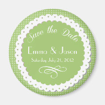 Save The Date Magnet