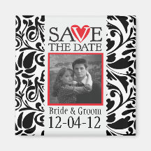 Save The Date Magnet
