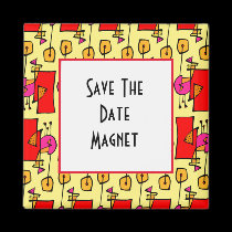 Save The Date Magnet magnets