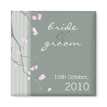SAVE THE DATE MAGNET :: cherry blossom by edgeplus SAVE THE DATE MAGNET :: cherry blossom
