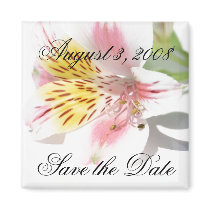Save the Date Magnet Lilly