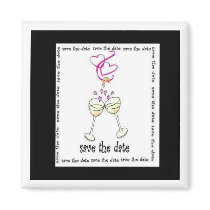 save the date Magnet - Wedding 2