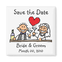 Save the Date magnets