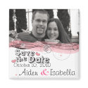 Save the Date Magnets magnet