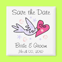 Save the Date magnets by wedding_tshirts Save the Date magnets