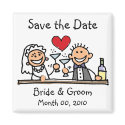 Save the Date magnets
