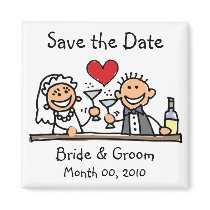 Save the Date magnets by wedding_tshirts Save the Date magnets