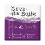 Save the Date Magnets magnet