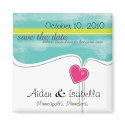 Save the Date Magnets magnet