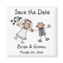 Save the Date magnets
