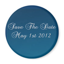Save The Date May 1 2012 Magnet