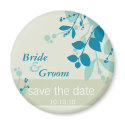SAVE THE DATE :: nature - moss foam teal magnets by edgeplus SAVE THE DATE :: nature - moss foam teal magnets