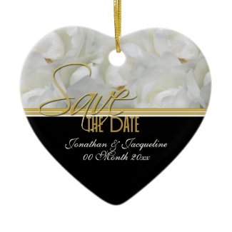 save the date ornament