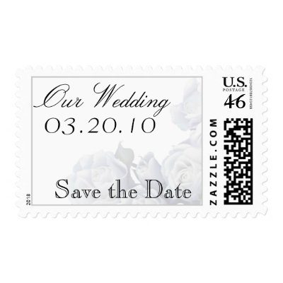 Save the Date - Our Wedding Postage Stamp