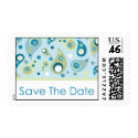 Save The Date - Paisley postage