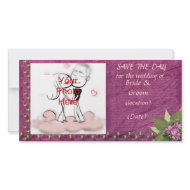 Save the Date Photo Card photocard