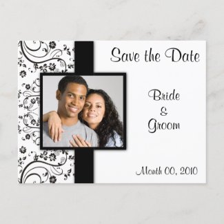 Save the Date photo cards postcard