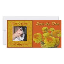 Save the Date Photo Holder card Custom Photo Card