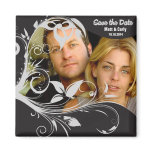 Save the Date Photo Magnet