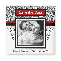 Save the Date photo magnets