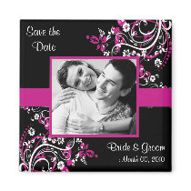 Save the Date photo magnets