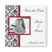 Save the Date photo magnets