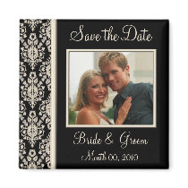 Save the Date photo magnets