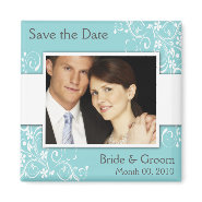 Save the Date photo magnets magnet