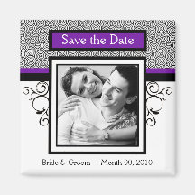 Save the Date photo magnets