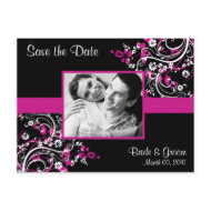 Save the Date photo postcards postcard
