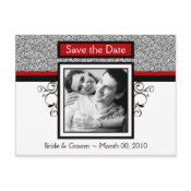 Save the Date photo postcards postcard