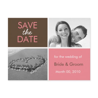 Save the Date photo postcards