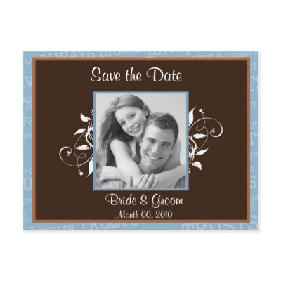 Save the Date photo postcards