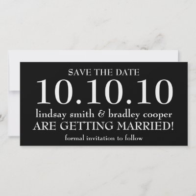 SAVE THE DATE PHOTO CARDS