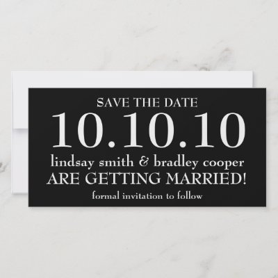 SAVE THE DATE photo cards