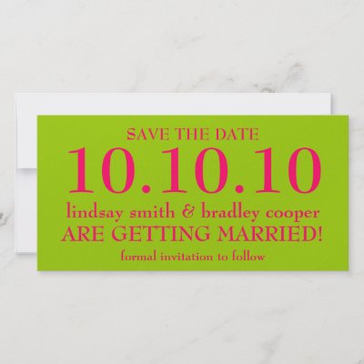 SAVE THE DATE photo cards