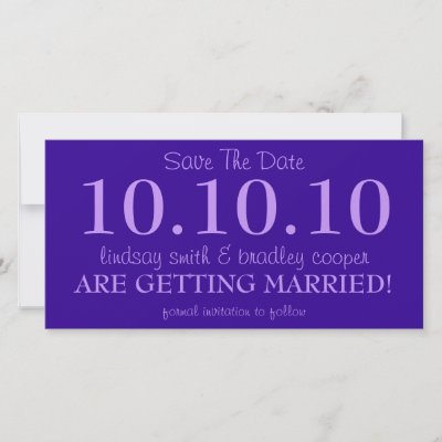 SAVE THE DATE photo cards