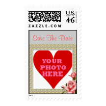 SAVE THE DATE PHOTOFRAME POSTAGE