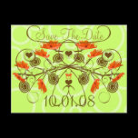 Save the Date -Poppies With an Edge