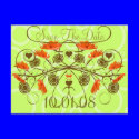 Save the Date -Poppies With an Edge postcards