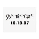 postcard - Need an inexpensive, yet creative save the date? Customize these post cards for a unique and low cost save the date!