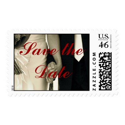 Save The Date Postage Stamps
