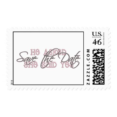 Save The Date Postage
