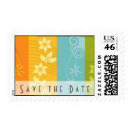 Save the Date Postage Stamp