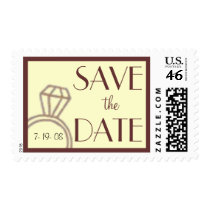 Save the Date Postage Stamps