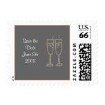 Save the Date Postage Stamp