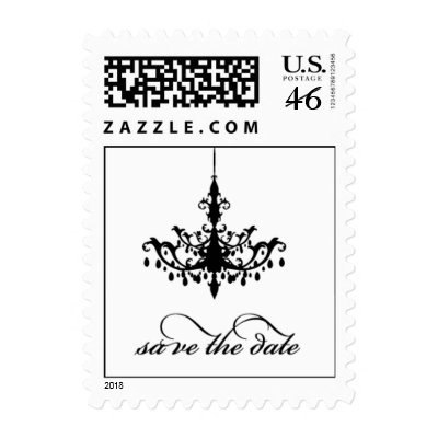 Save The Date Postage Stamp