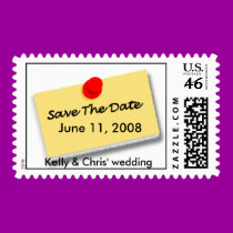 Save The Date Postage stamps