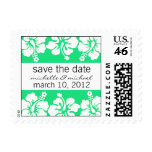 Save The Date Postage (Hibiscus Bright Green)