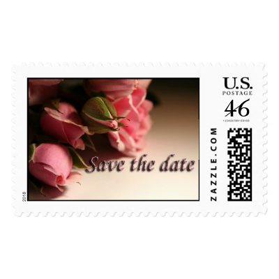 Save The Date Postage Stamp